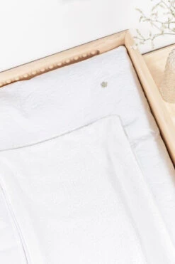 Housse De Matelas à Langer - Délicatesse Nacre