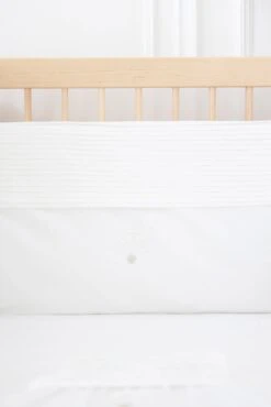 Tour De Lit - Monogramme Blanc