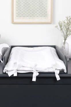 Housse De Matelas à Langer - Monogramme Blanc
