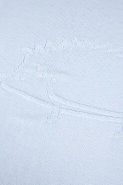 Plaid Laine - Hérisson Bleu Ciel -Mode Enfantine T60006F 41 2 0 1 packshot