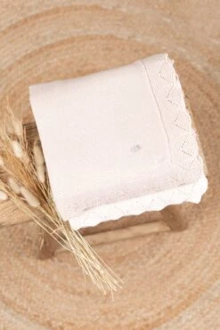 Plaid Laine - Mérinos Beige