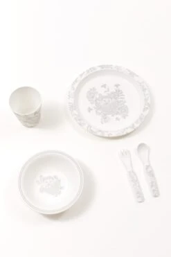 Coffret Repas - Imprimé Inspiration Toile De Jouy -Mode Enfantine T70001 21 1 1 packshot