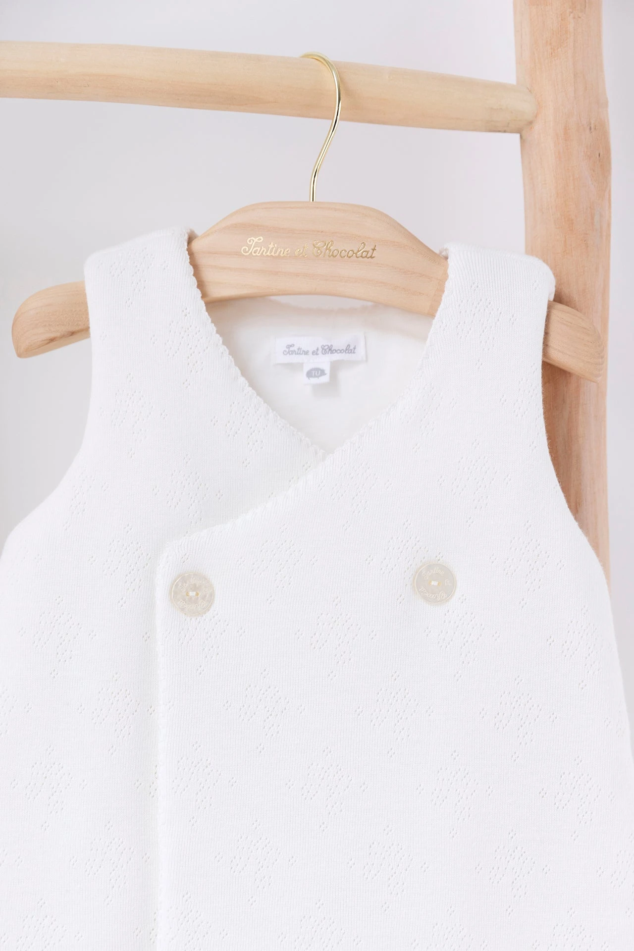 Gigoteuse - Ecru Coton Bio 4 Gigoteuse - Ecru Coton Bio – Image 2