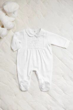 Pyjama - Monogramme Blanc