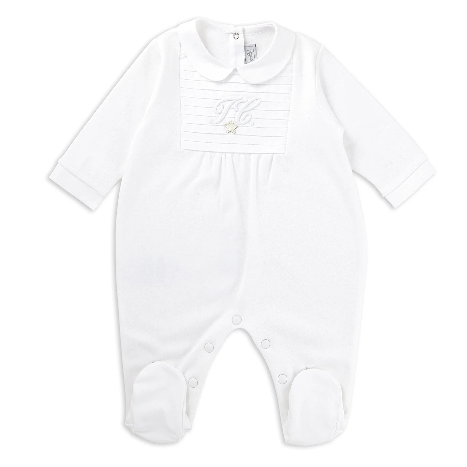 Pyjama - Monogramme Blanc 6 Pyjama - Monogramme Blanc – Image 4