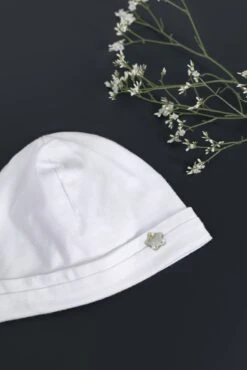 Bonnet - Monogramme Blanc
