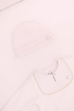 Bonnet - Délicatesse Rose Pâle -Mode Enfantine THEME DELICATESSE ROSE 2