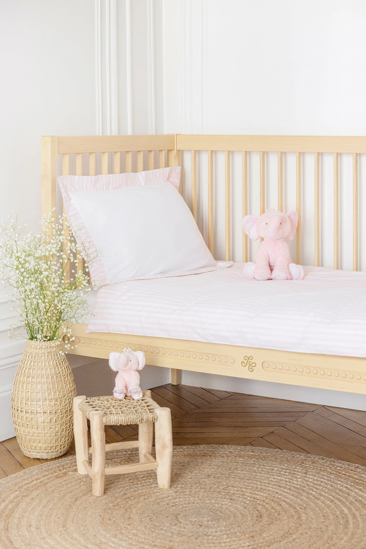 Parure De Lit - Garda Rose Pâle 3 Parure De Lit - Garda Rose Pâle