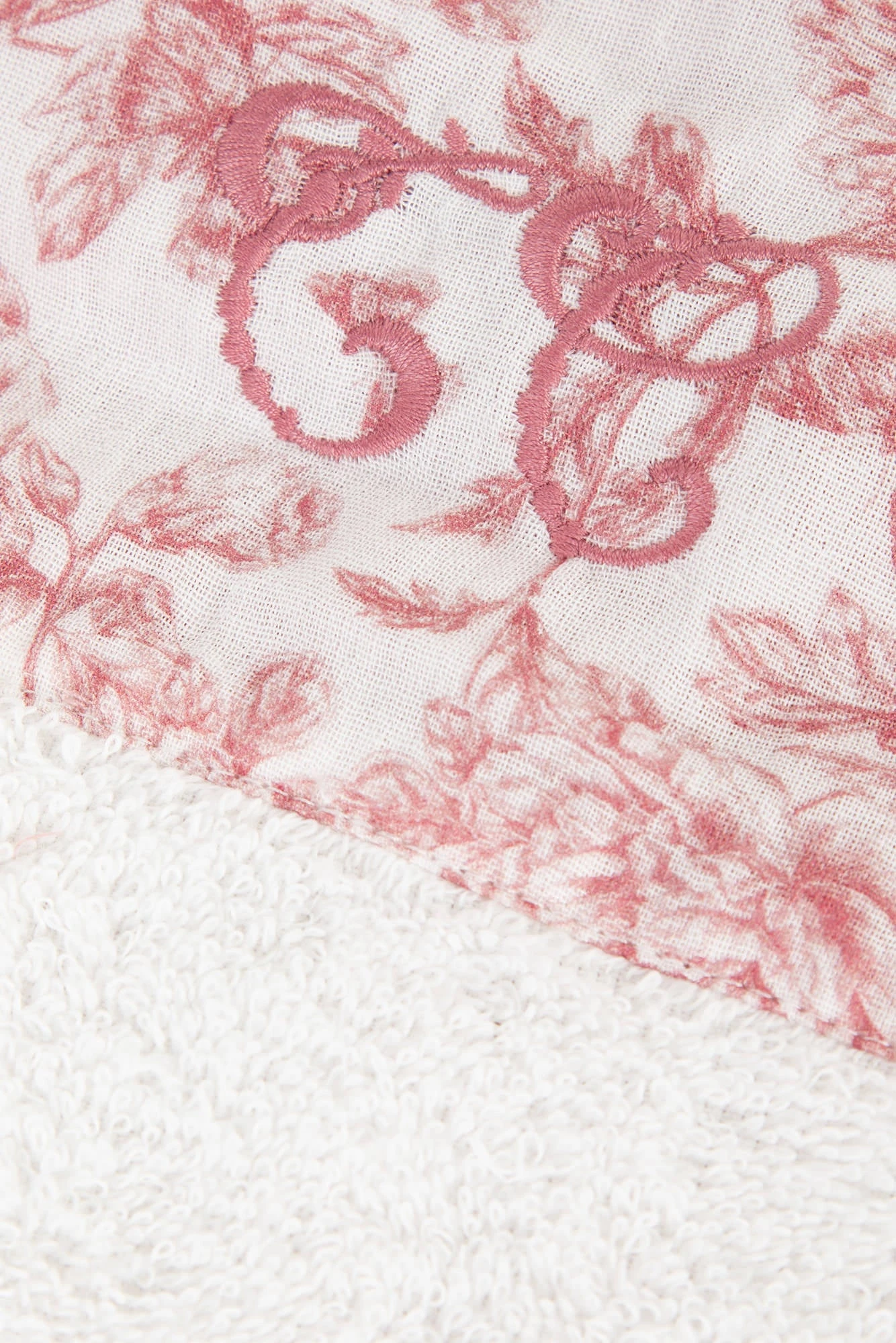 Bavoir - Imprimé Inspiration Toile De Jouy Rose T2 7 Bavoir - Imprimé Inspiration Toile De Jouy Rose T2 – Image 5