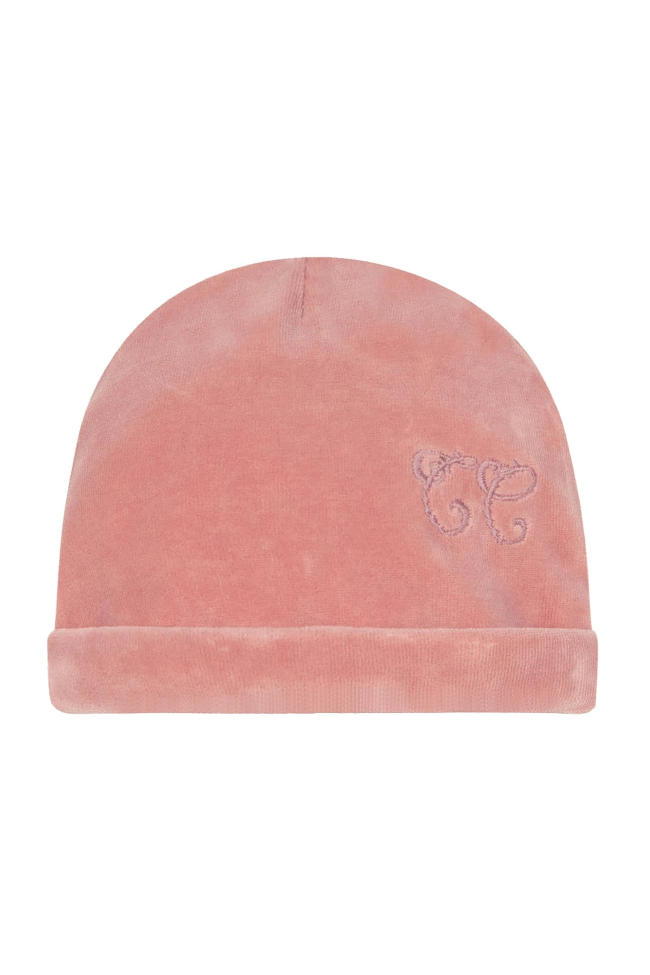 Bonnet - Imprimé Inspiration Toile De Jouy Velours Rose 4 Bonnet - Imprimé Inspiration Toile De Jouy Velours Rose – Image 2