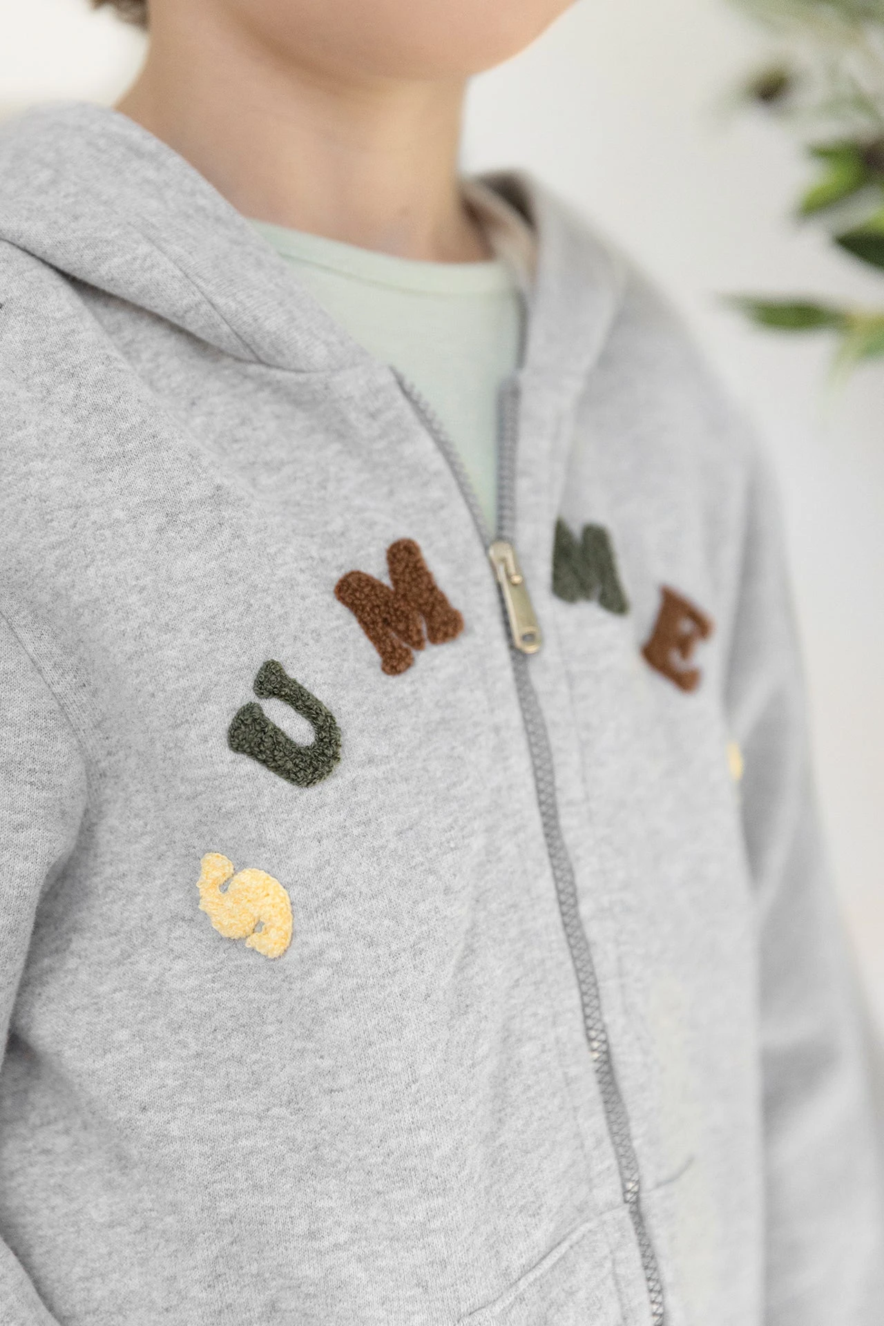 Gilet - Gris Chiné Summer 4 Gilet - Gris Chiné Summer – Image 2