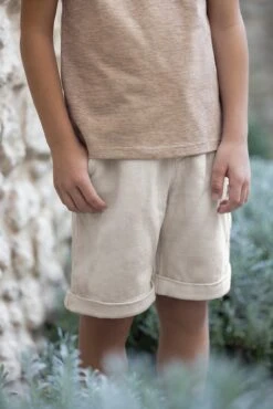 Short - Beige Cargo Lin