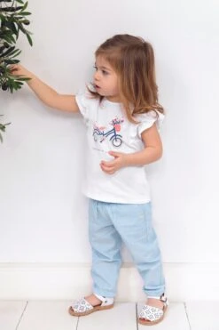 T-shirt - Pêche Illustration Vélo