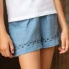 Short - Bleu Denim Lin 1 Short - Bleu Denim Lin -Mode Enfantine TY10022 42 TY26012 45 2