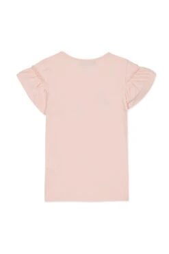 T-shirt - Rose Pâle Illustration Glaces 10 T-shirt - Rose Pâle Illustration Glaces -Mode Enfantine TY10022 33 2 packshot