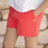 Short - Rouge Nœud -Mode Enfantine TY10032 01 TY26032 35 3