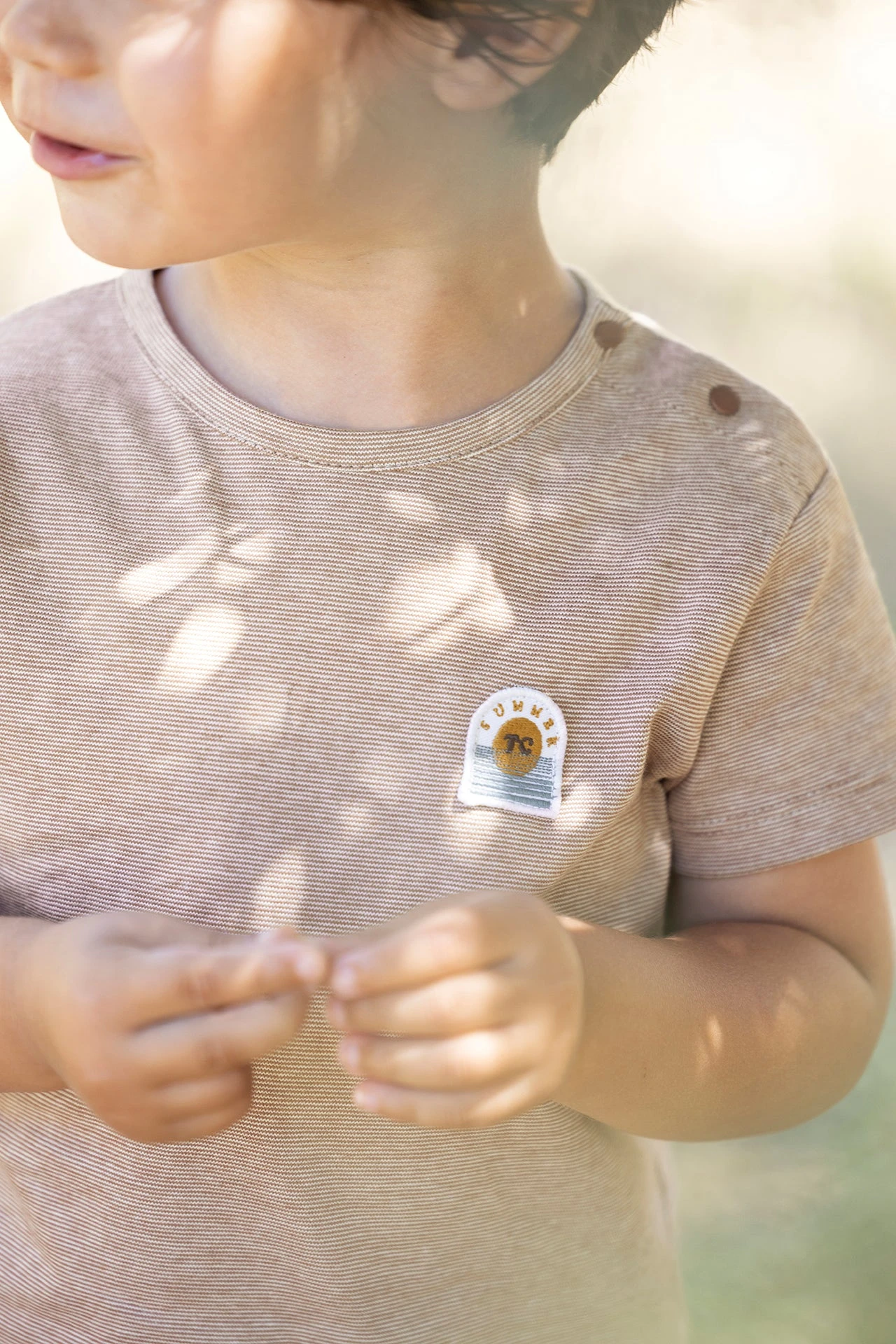 T-shirt - Caramel Fil à Fil 4 T-shirt - Caramel Fil à Fil – Image 2