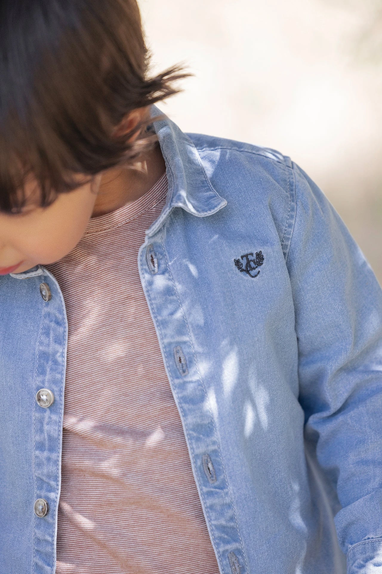 Chemise - Bleu Denim 5 Chemise - Bleu Denim – Image 3