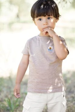 T-shirt - Caramel Fil à Fil