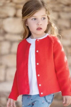 Cardigan - Rouge Point Mousse