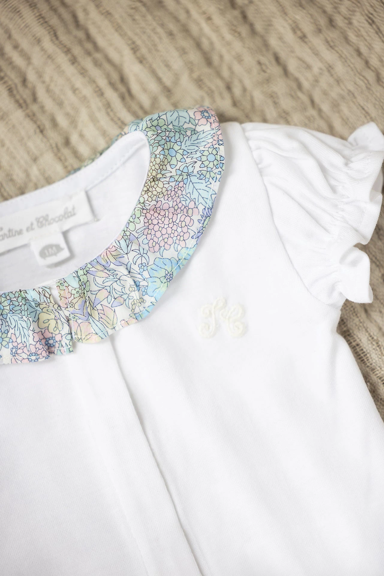 Body - Blanc Tissu Liberty 4 Body - Blanc Tissu Liberty – Image 2