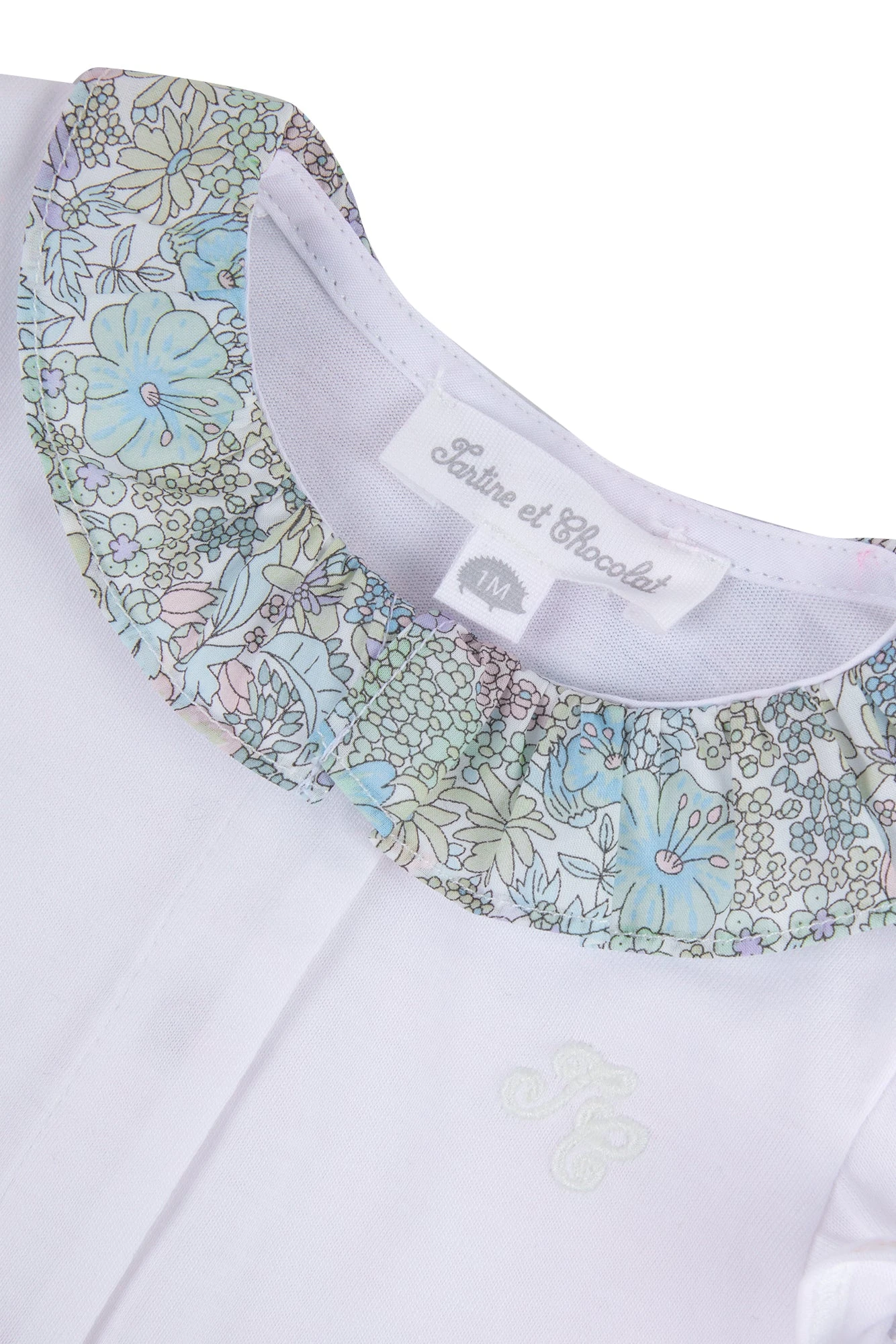 Body - Blanc Tissu Liberty 7 Body - Blanc Tissu Liberty – Image 5