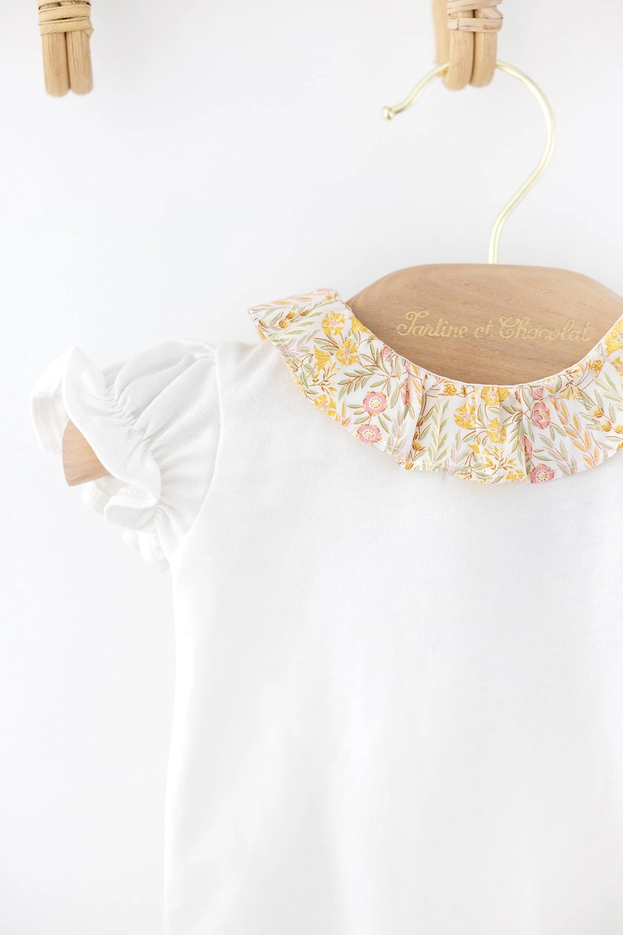 Body - Col Litchi Tissu Liberty 5 Body - Col Litchi Tissu Liberty – Image 3