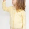 Cardigan - Jaune Pâle Broderies Point Mousse 1 Cardigan - Jaune Pâle Broderies Point Mousse -Mode Enfantine TY11001 32 TY18031 70 TY22001 32 2