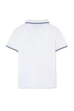 Polo - Blanc Maille Piquée -Mode Enfantine TY11003 01 2 packshot