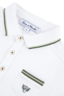 Polo - Vert Laurier Maille Piquée 11 Polo - Vert Laurier Maille Piquée -Mode Enfantine TY11003 53 packshot