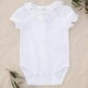 Body - Blanc Col Fleuri -Mode Enfantine TY11021 01 1