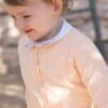 Cardigan - Pêche Maille Ajourée -Mode Enfantine TY11021 79 TY18001 75 TY22021 45 3