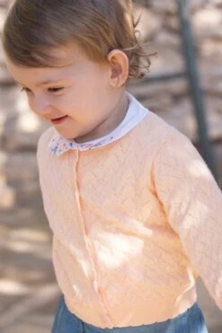 Cardigan - Pêche Maille Ajourée