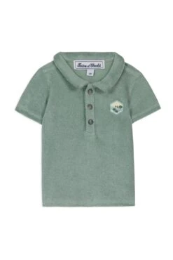 Polo - Vert Maille éponge -Mode Enfantine TY11071 53 1 packshot