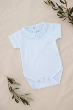 Body - Bleu Ciel Col Pointu