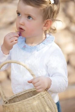 Body - Blanc Col Bleuet