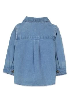 Chemise - Bleu Denim 13 Chemise - Bleu Denim -Mode Enfantine TY12091 45 2 packshot