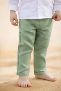 Pantalon - Vert Lin