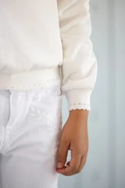 Sweat - Ecru Illustrtion Lovely 10 Sweat - Ecru Illustrtion Lovely -Mode Enfantine TY15002 13 TY22042 01 1