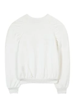 Sweat - Ecru Illustrtion Lovely 12 Sweat - Ecru Illustrtion Lovely -Mode Enfantine TY15002 13 2 packshot