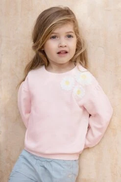 Sweat - Rose Pâle Marguerites