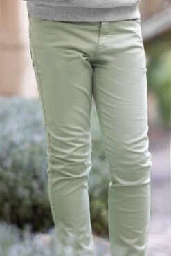 Pantalon - Vert D'eau Sergé