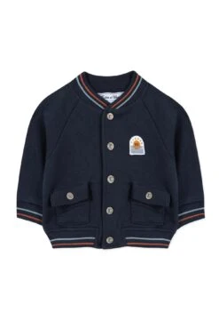 Teddy - Marine Chiné Molleton 13 Teddy - Marine Chiné Molleton -Mode Enfantine TY17011 04 1 packshot