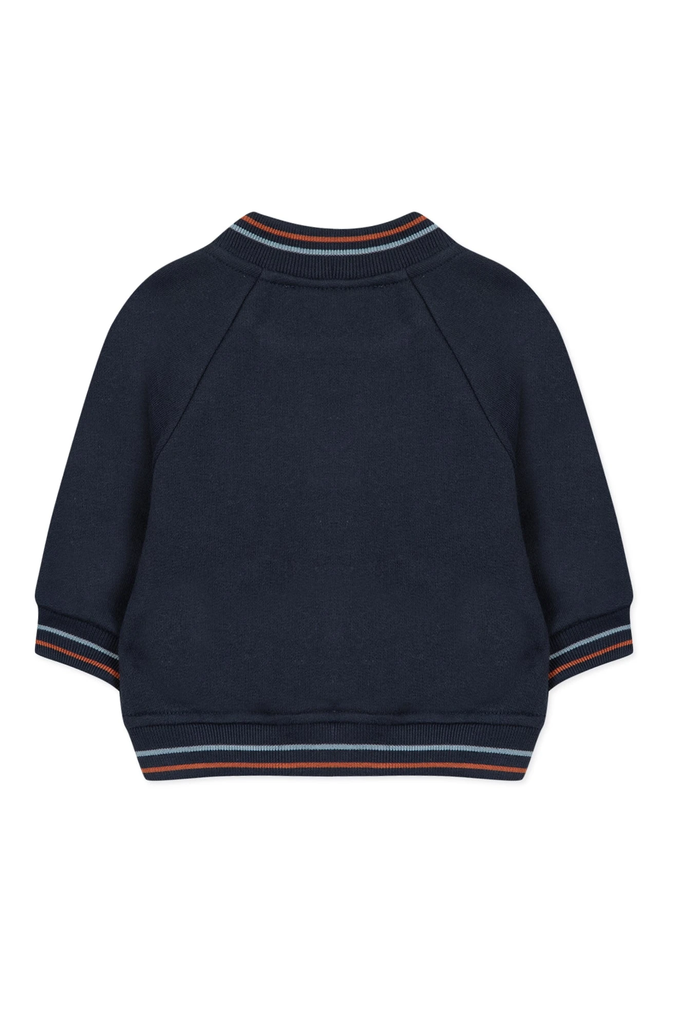 Teddy - Marine Chiné Molleton 8 Teddy - Marine Chiné Molleton – Image 6