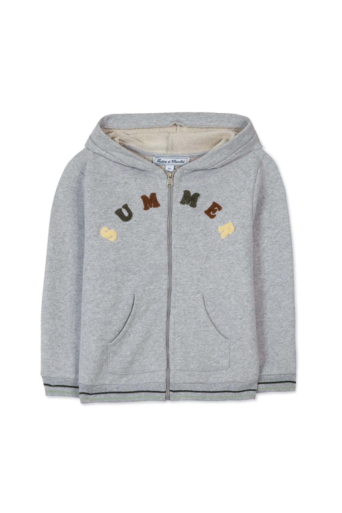 Gilet - Gris Chiné Summer 7 Gilet - Gris Chiné Summer – Image 5