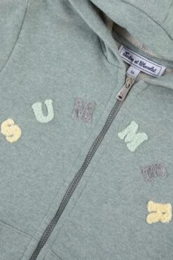 Gilet - Vert Chiné Summer -Mode Enfantine TY17013 53 3 packshot