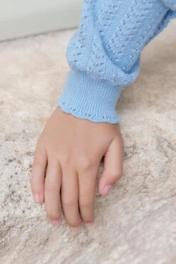 Cardigan - Bleu Maille 10 Cardigan - Bleu Maille -Mode Enfantine TY18012 42