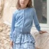 Cardigan - Bleu Maille -Mode Enfantine TY18012 42 TY27042 42 1
