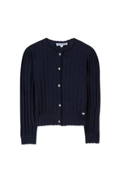 Cardigan - Marine Maille 9 Cardigan - Marine Maille -Mode Enfantine TY18012 04 1 packshot