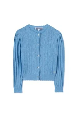Cardigan - Bleu Maille 11 Cardigan - Bleu Maille -Mode Enfantine TY18012 42 1 packshot